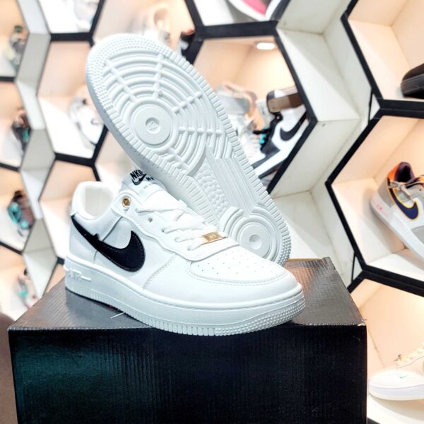 white & Black low neck